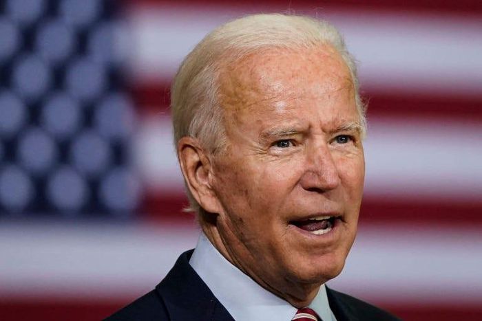 The Democratic presidential nominee, Joe Biden.