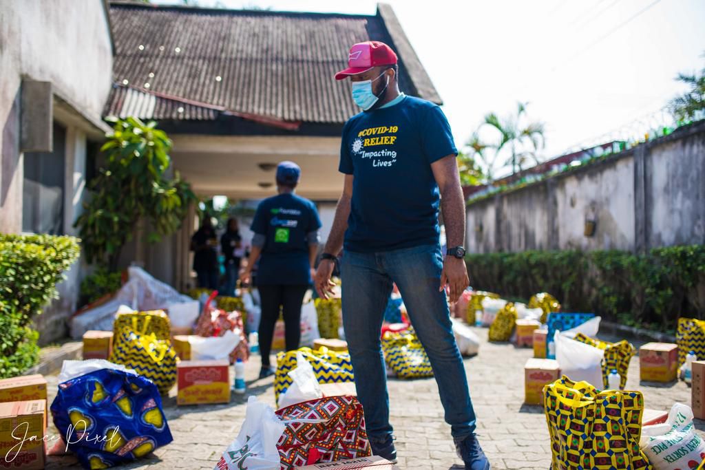 COVID-19 pandemic: Sage Foundation, partners, provide palliatives for over 100 families