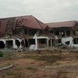 Destroyed High Commission building of Nigeria in Ghana (Dele Momodu)