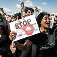 Violence against women triggered protests last year in South Africa