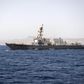 The US guided-missile destroyer Nitze -- seen here off Egypt last year -- entered waters that Venezuela considered its own