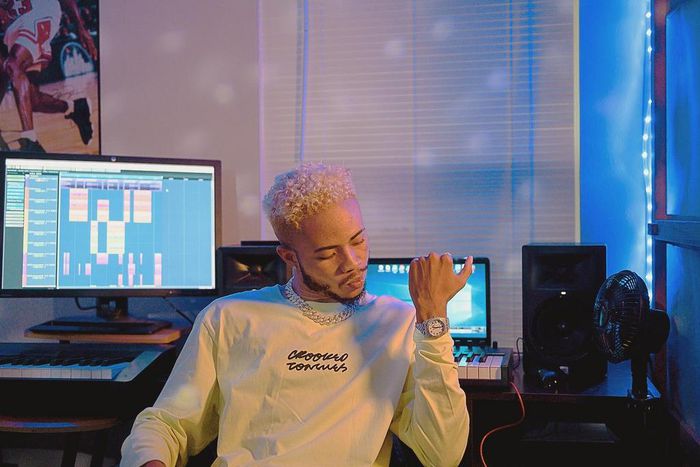 Rema features on Samzy's new single, 'Red Dots.' (Samzy)