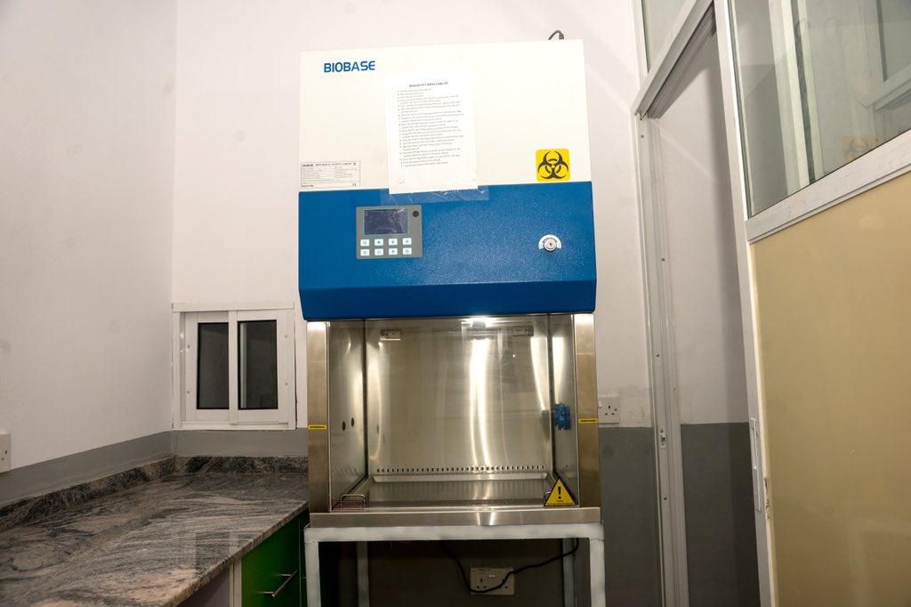 Ogun takes delivery of molecular laboratory. [Twitter/@OGSG_Official]