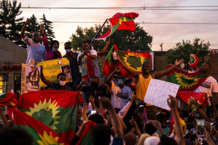 Protests even broke out in the Oromo community in the US state of Minnesota over the musician's death