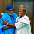Ondo state Governor, Rotimi Akeredolu and his Kogi state counterpart, Yahaya Bello.