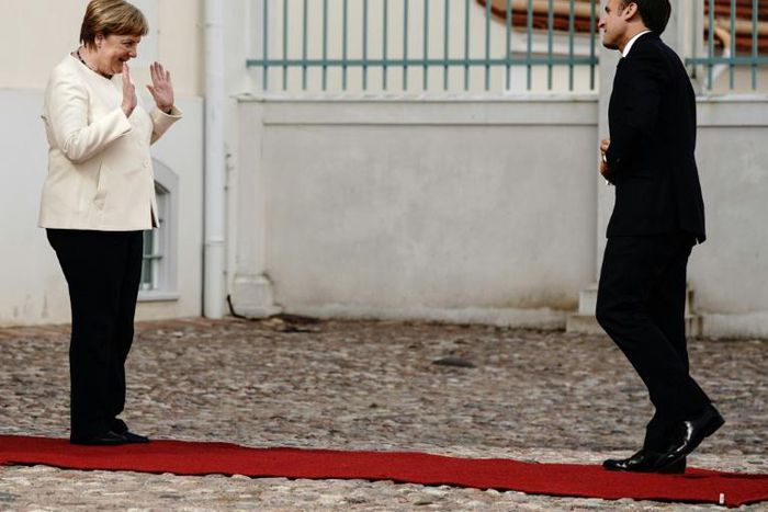 The leaders of EU heavyweights Germany and France met ahead of Berlin taking over the bloc's rotating presidency