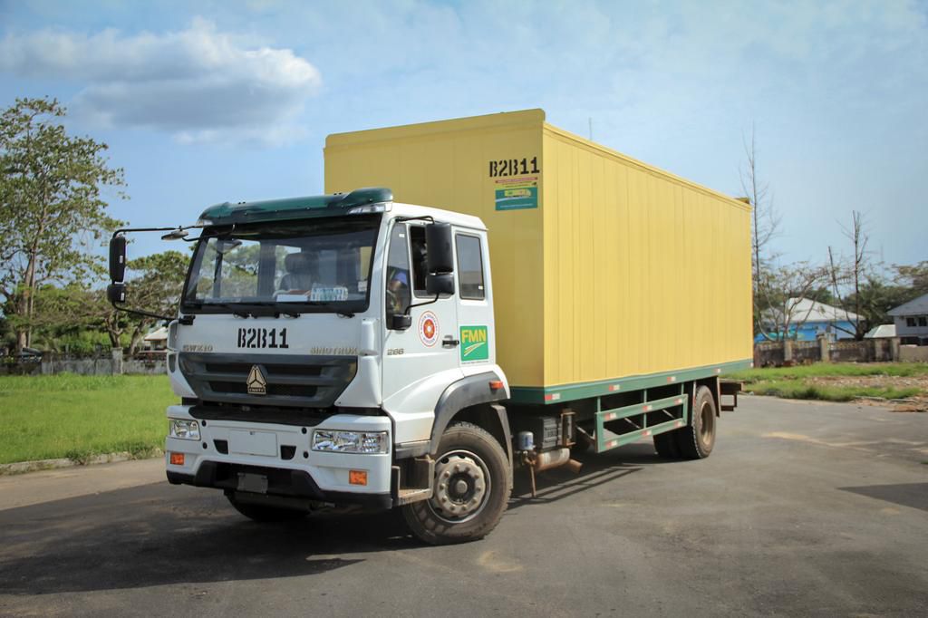 Calabar: The yellow and green trucks circling Nigeria: Flour Mills of Nigeria continues to feed the nation amidst the Coronavirus pandemic