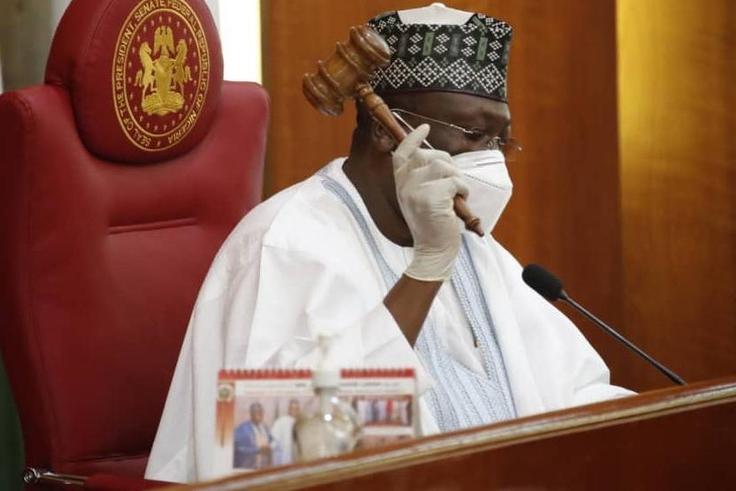 President of the Senate, Ahmad lawan. [Twitter/@DrAhmadLawan]
