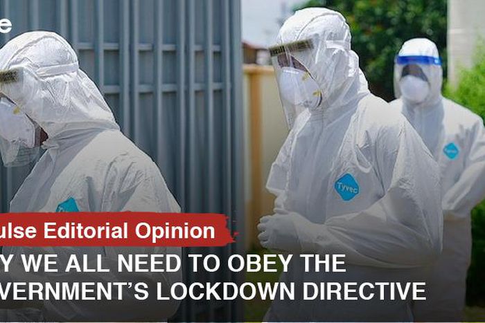 Healthcare workers at the Lagos State isolation center in Yaba (Twitter: @Jidesanwoolu)