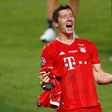 Top scorer: Bayern Munich's Polish forward Robert Lewandowski celebrates