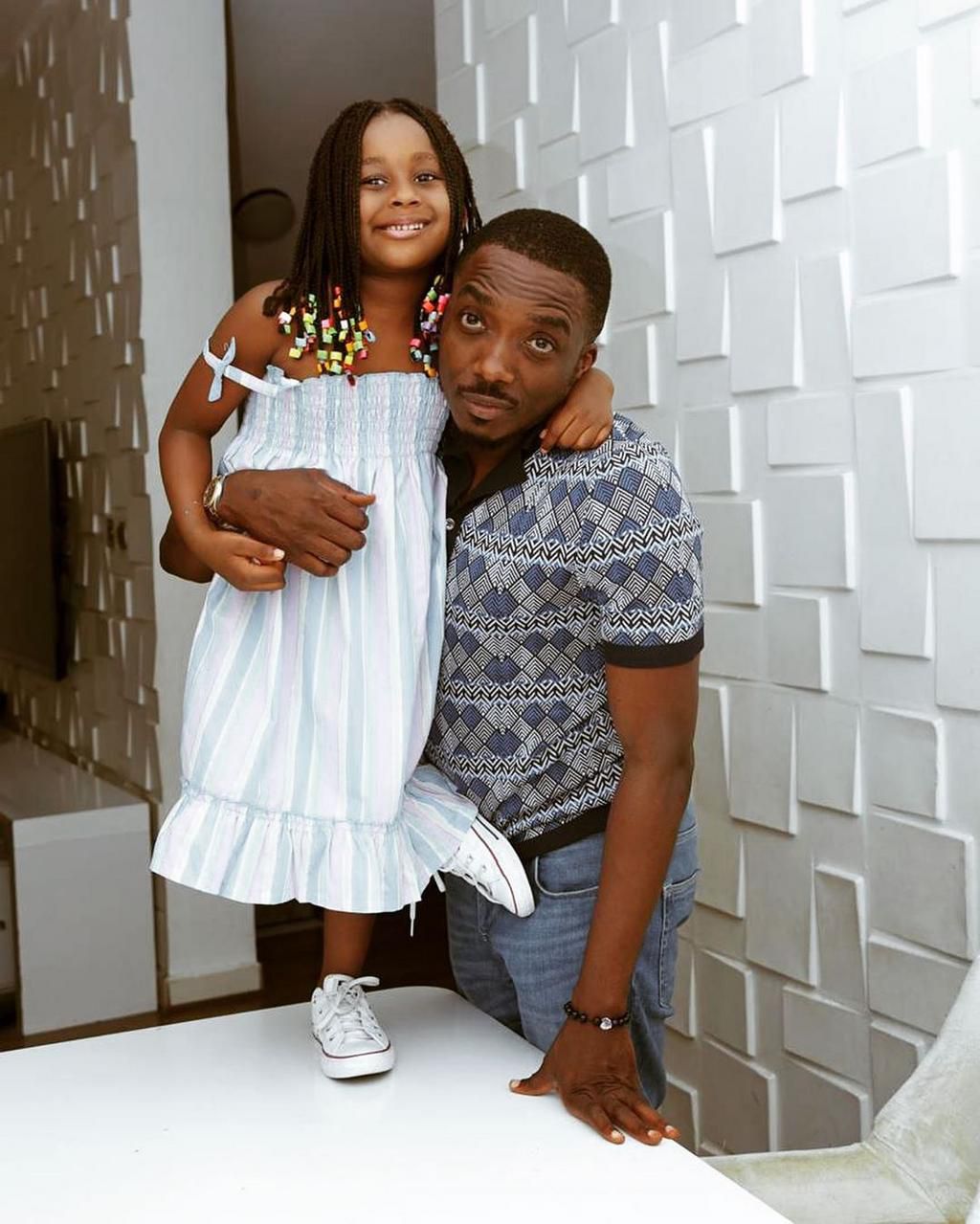 Bovi and daughter, Elena [Instagram/OfficialBovi]