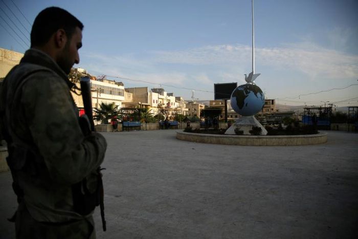 Turkish troops and allied rebels seized the Afrin region from Kurdish forces in March 2018