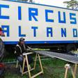 Circus Altano performers are catching up on repair work while unable to stage performances amid the new coronavirus pandemic