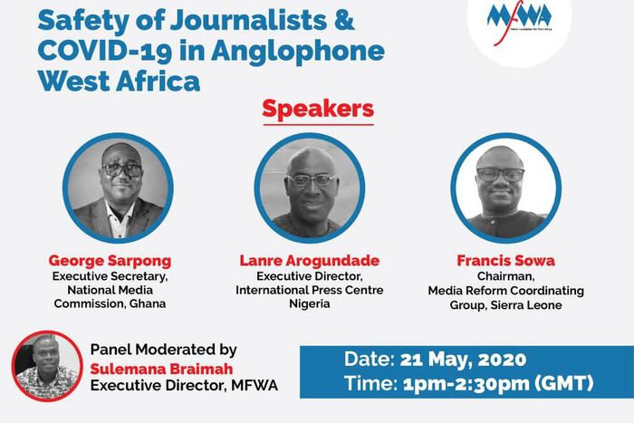 Media and COVID-19 in West Africa: MFWA Launches Webinar Series