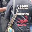 An illustrative image of an officer of the Federal Special Anti-Robbery Squad (FSARS) in Lagos [Guardian]
