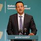 The changes coming into effect after the weekend will see staff return to outdoor workplaces and the reopening of some shops, sports facilities and public amenities; pictured is Prime Minister Leo Varadkar on April 10, 2020