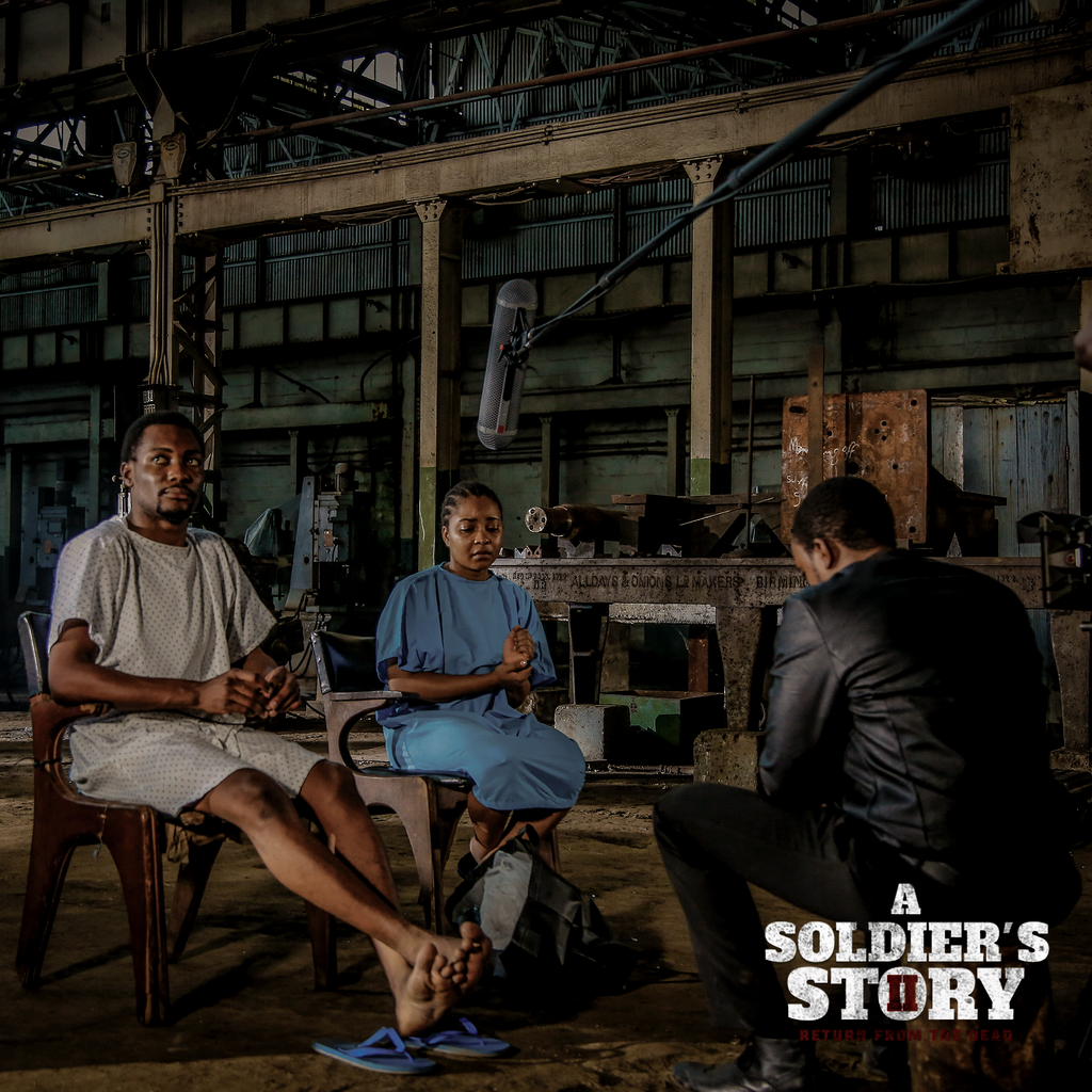 BTS from ''A Soldier Story: Return From The Dead' [Three Public Relations]