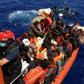 "I could die out here at sea, but at least I have a slim chance of making it," says Hafiz, a 30-year-old Eritrean