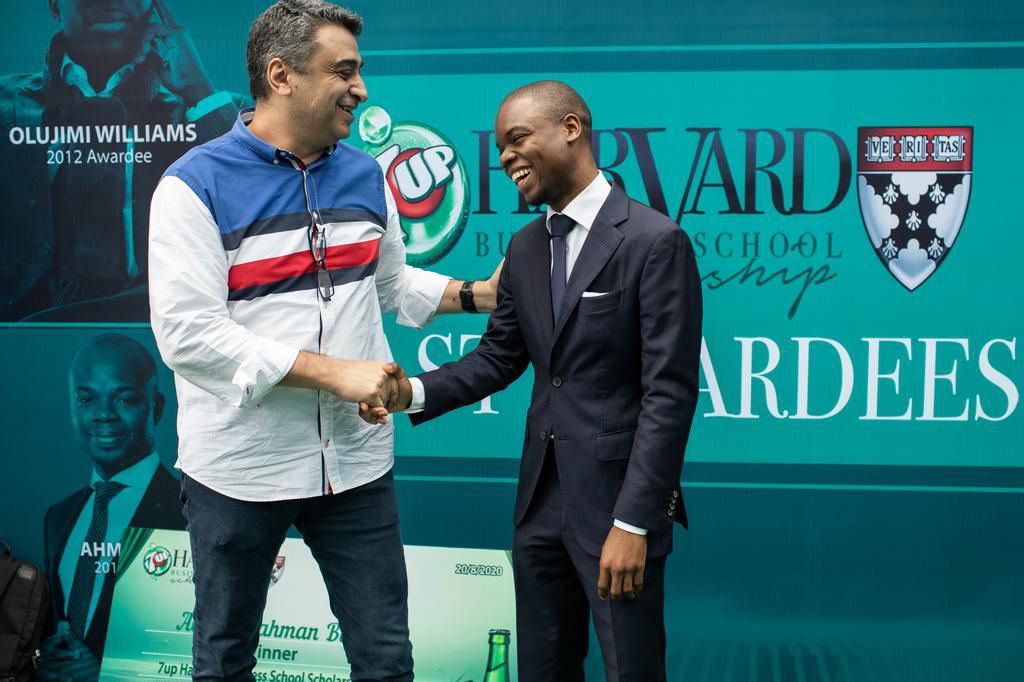 Abdul-Rahman Buhari wins the 2020 7up Harvard Business School Scholarship