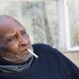 Blom was born in 1904 in the rural town of Adelaide and despite his great age still enjoys a cigarette