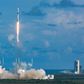 The Falcon 9 rocket carrying the  ANASIS-II satellite blasted off from Cape Canaveral Air Force Station in Florida