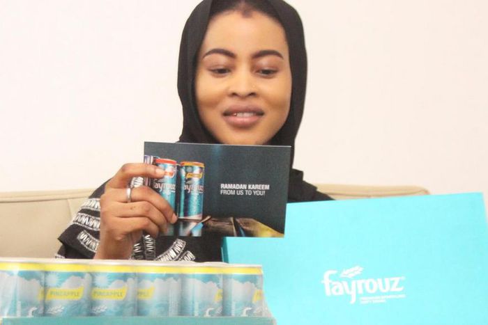 Halima Yusuf with her Fayrouz Giftbox this Ramadan