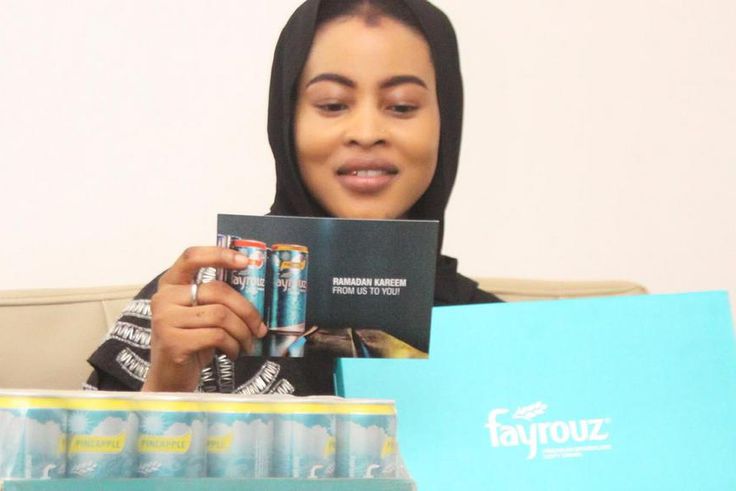 Halima Yusuf with her Fayrouz Giftbox this Ramadan
