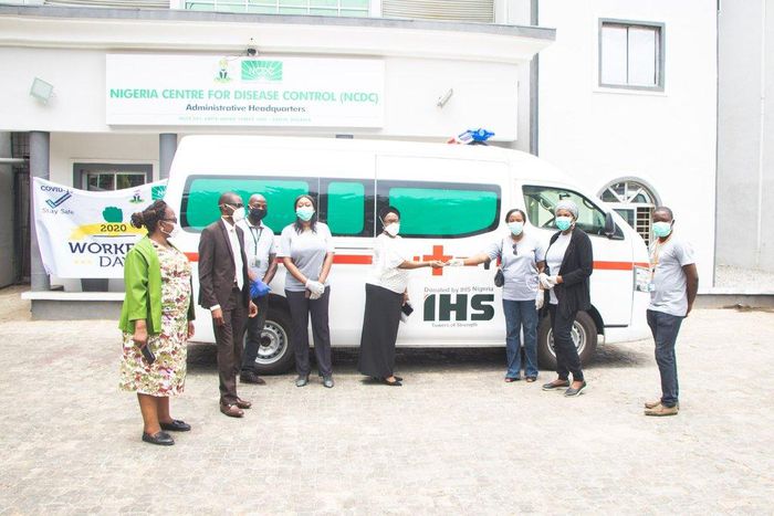 NCDC announces donation of ambulances by IHS Nigeria towards fight against COVID-19