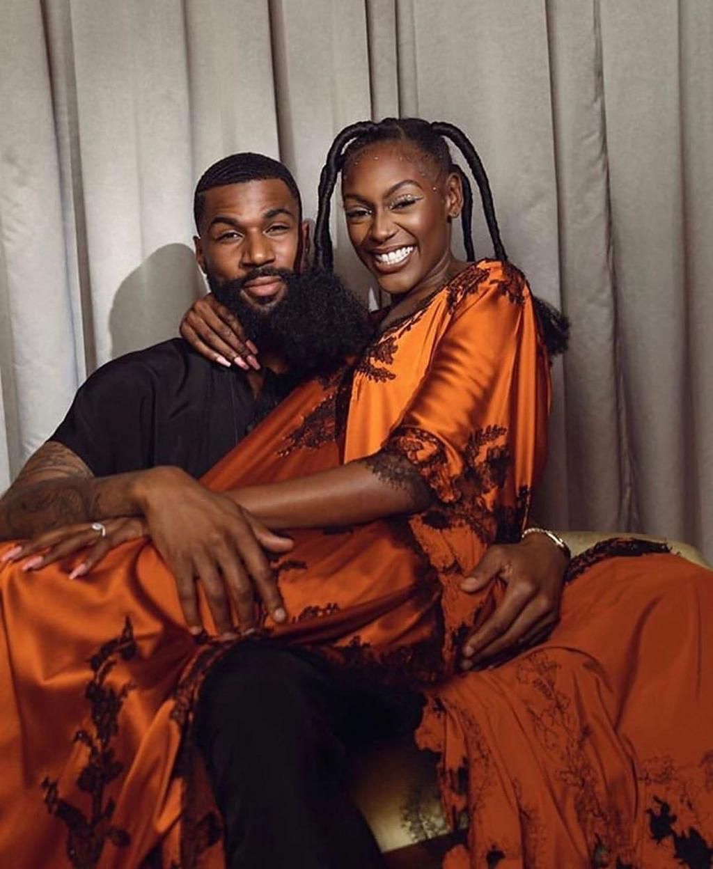 Edwards first revealed that he was expecting a baby with his wife back in May 2020. [Instagram/Aireyys]