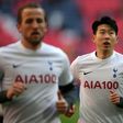 Harry Kane (left) and Son Heung-min will be back for Tottenham against Manchester United