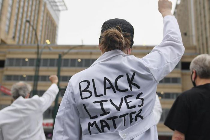 'I'm An MD Fighting COVID And Protesting Racism'