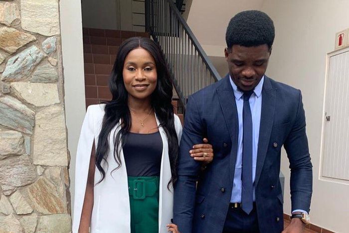 Daniel Akpeyi, wife and son (Instagram/Daniel Akpeyi)