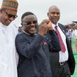 President Muhammadu Buhari and Governor Ben Ayade [NairaLand Forum]
