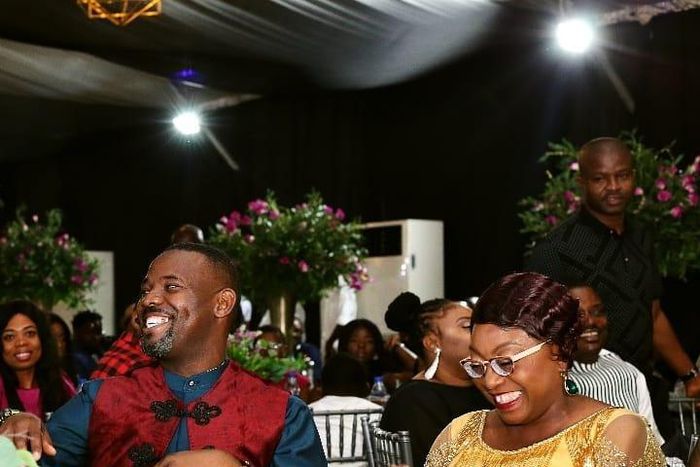 Okey Bakassi and Ezinne Onyegbule have three children together [Instagram/OkeyBakassi]