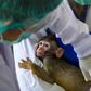 The testing phase on the macaque monkeys came after trials on mice were successful, researchers said