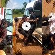 Angry officials tie up stubborn COVID-19 patient with rope before dumping him in ambulance (video)