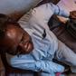 Jetro Gonese and his braille typewriter. South Africa's anti-coronavirus lockdown has had a devastating impact on the visually impaired