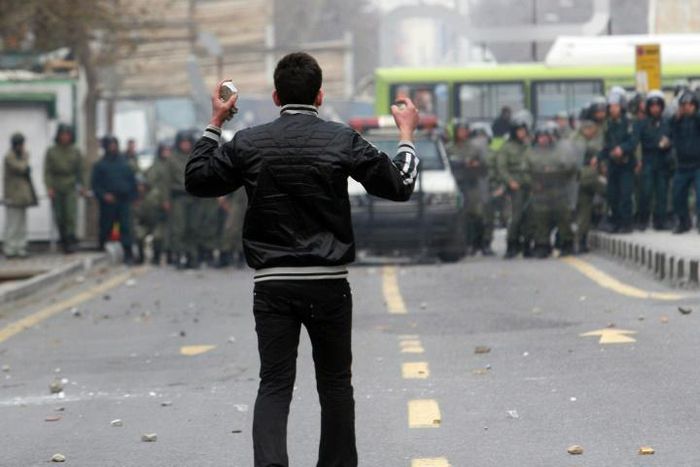 The protests were sparked by a sudden fuel price hike