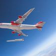 A test release of Virgin Orbit's LauncherOne rocket in July 2019