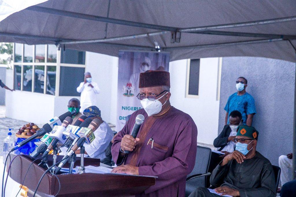 Minister of health, Dr Osagie Ehanire. [Twitter/@NCDCgov]