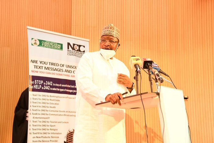 The Executive Vice Chairman and Chief Executive Officer  (EVC/CEO) of the Nigerian Communications Commission (NCC), Prof. Umar Garba Danbatta.