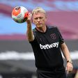 West Ham manager David Moyes is self-isolating after testing positive for coronavirus