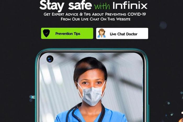Infinix creates online platform that allows users to check in with doctors, health advisors amidst Coronavirus pandemic