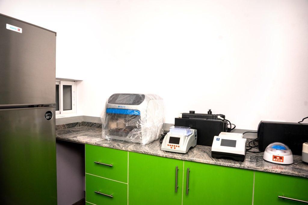 Ogun takes delivery of molecular laboratory. [Twitter/@OGSG_Official]