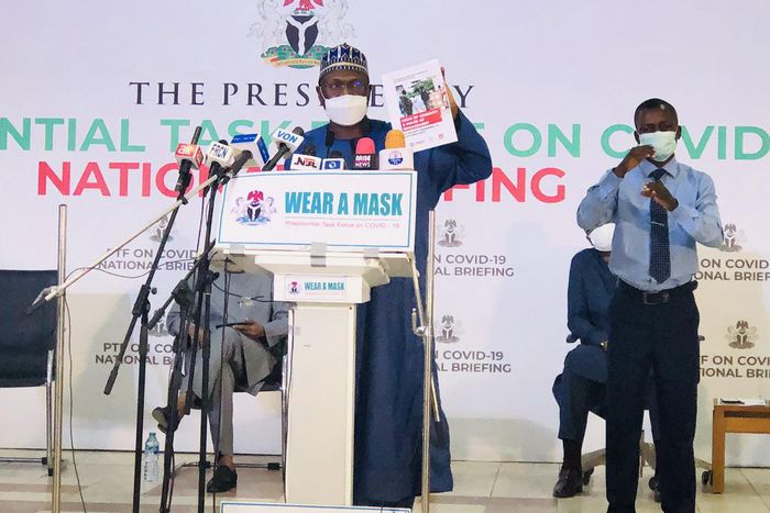 Chairman, Independent Electoral Commission (INEC), Prof. Mahmood Yakubu. [Twitter/@inecnigeria]