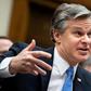 FBI Director Christopher Wray, seen here during a February 2020 congressional hearing, says that China has preferences in the US election