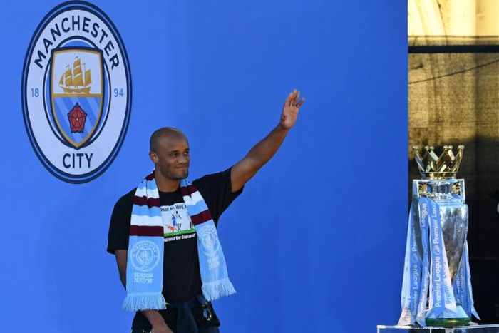 Kompany won an English domestic treble with Man City before leaving at the end of last season