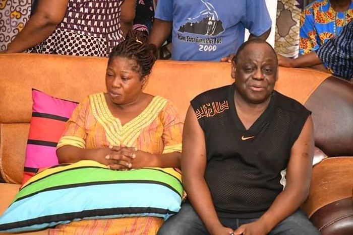 Mr Akintunde Arotile and his wife mourn death of Nigeria's first female combat pilot (SaharaReporters)