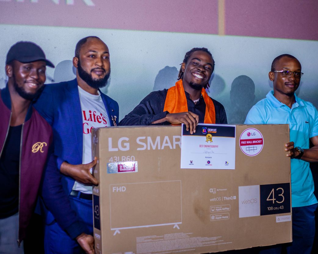 LG Empowers Future Filmmakers with Tech Awards at EbonyLife Creative Academy Graduation