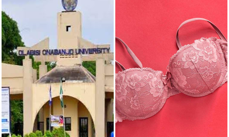 No bra, no exam